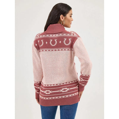 Wrangler Womens Retro® Western Cardigan Pink