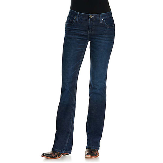 Wrangler Straight leg jeans - breeze hunter/blauw denim/bluedenim