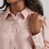 Wrangler Womens Satin Rodeo Shirt