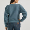 Wrangler Womens Shabby Logo Sweatshirt