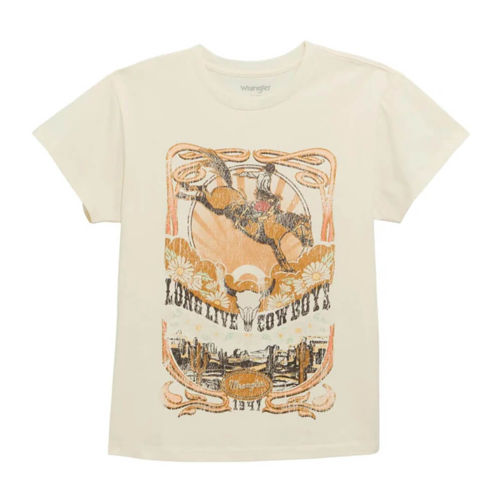 Wrangler Womens Short Sleeve Retro T-Shirt