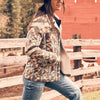 Wrangler Womens Southwestern Barn Jacket - 112353135