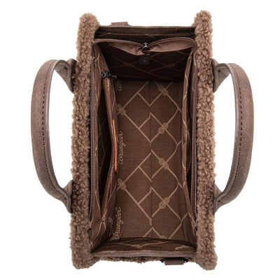 Wrangler Womens Southwestern Coffee Crossbody