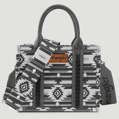 Wrangler Womens Southwestern Print Tote/Crossbody Bag