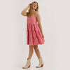 Wrangler Womens Strappy Tiered Dress