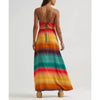Wrangler Womens Sunny Strappy Maxi Dress Yellow - 112375071