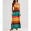 Wrangler Womens Sunny Strappy Maxi Dress Yellow - 112375071