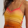 Wrangler Womens Sunny Strappy Maxi Dress Yellow - 112375071