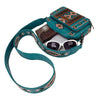 Wrangler Womens Turquoise Crossbody Aztec Bag 