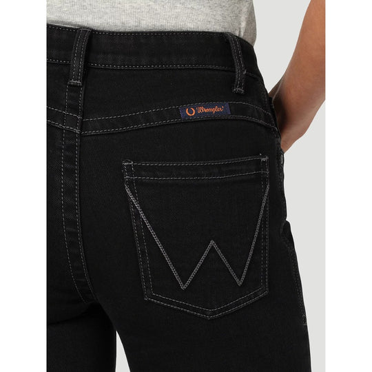 Wrangler Madelyn Jeans Donna A Vita Media - Lavaggio Medio - Modello 112328368 - 2