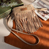 Wrangler Womens Vintage Fringe Crossbody Bag 