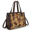 Wrangler Womens Vintage Retro Cowboy Print Crossbody