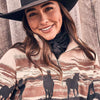 Wrangler Womens Western Sweatshirt Pullover