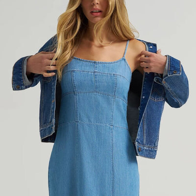 Wrangler Womens Western Unlined Denim Jacket