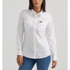 Wrangler Womens Western White Shirt - 112358013