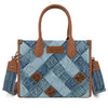 Wrangler Womens Woven Denim Concealed Carry Tote/Crossbody