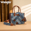 Wrangler Womens Woven Denim Concealed Carry Tote/Crossbody Jean - WG210-8120SJN