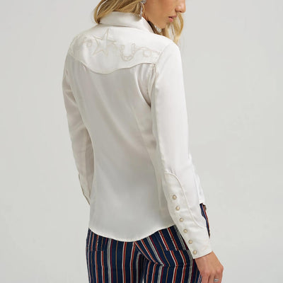 Wrangler Womens x Lainey Wilson Western Snap Shirt
