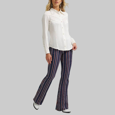 Wrangler Womens x Lainey Wilson Western Snap Shirt