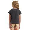 Wrangler X Lainey Wilson Girls Giddy Up T-Shirt Black - 112382883
