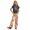 Wrangler X Lainey Wilson Girls Giddy Up T-Shirt Black - 112382883