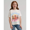 Wrangler X Lainey Wilson Girls Neon Rainbow T-Shirt White - 112382884