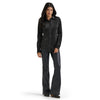 Wrangler X Lainey Wilson Womens Blouse Black - 112385576