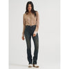 Wrangler X Lainey Wilson Womens Boot Hugger Jeans Dark Wash - 112382916
