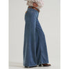 Wrangler X Lainey Wilson Womens Cheeky Wide Leg Jeans Chenille - 112382902