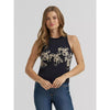 Wrangler X Lainey Wilson Womens Cowboy Tank Top Black - 112380488
