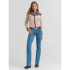 Wrangler x Lainey Wilson Womens Embellished Mae Bootcut Jeans Mid Wash - 112375595