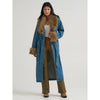Wrangler X Lainey Wilson Womens Penny Coat Denim - 112382812