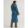 Wrangler X Lainey Wilson Womens Penny Coat Denim - 112382812