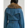 Wrangler X Lainey Wilson Womens Penny Coat Denim - 112382812