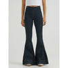 Wrangler X Lainey Wilson Womens Pintuck Pull On Jeans Sandrider (Dark Wash) - 112382900