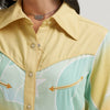 Wrangler X Lainey Wilson Womens Stars Shirt Cream - 112382833