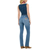 Wrangler x Lainey Wilson Womens Boot Huggers Jeans Blue Wash - 112368251