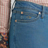 Wrangler x Lainey Wilson Womens Embellished Mae Bootcut Jeans Mid Wash - 112375595