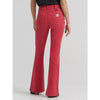 Wrangler x Lainey Wilson Womens Flare Jeans Red - 112380474