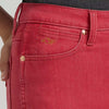 Wrangler x Lainey Wilson Womens Flare Jeans Red - 112380474