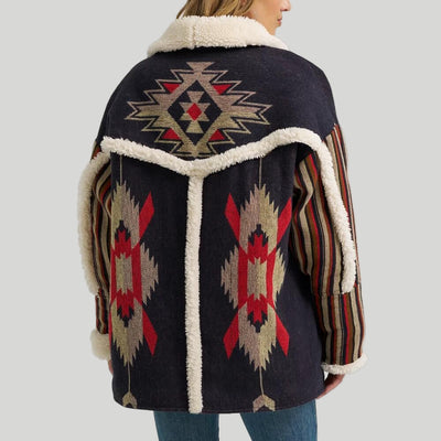 Wrangler x Lainey Wilson Womens Jacquard Lainey Coat