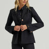 Wrangler x Lainey Wilson Womens Wrancher Blazer Black - 112373695