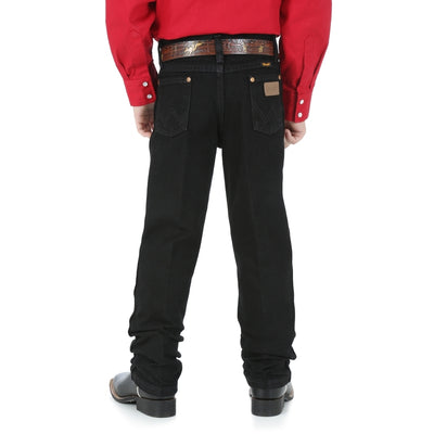 Wrangler Boys Cowboy Cut Original Fit Black Jeans