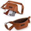 Wrangler Fanny Pack Belt Sling Bag Light Brown - WG82-194LBR