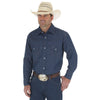 Wrangler Mens Authentic Cowboy Cut Work Shirt