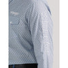 Wrangler Mens Blue Logo Shirt 