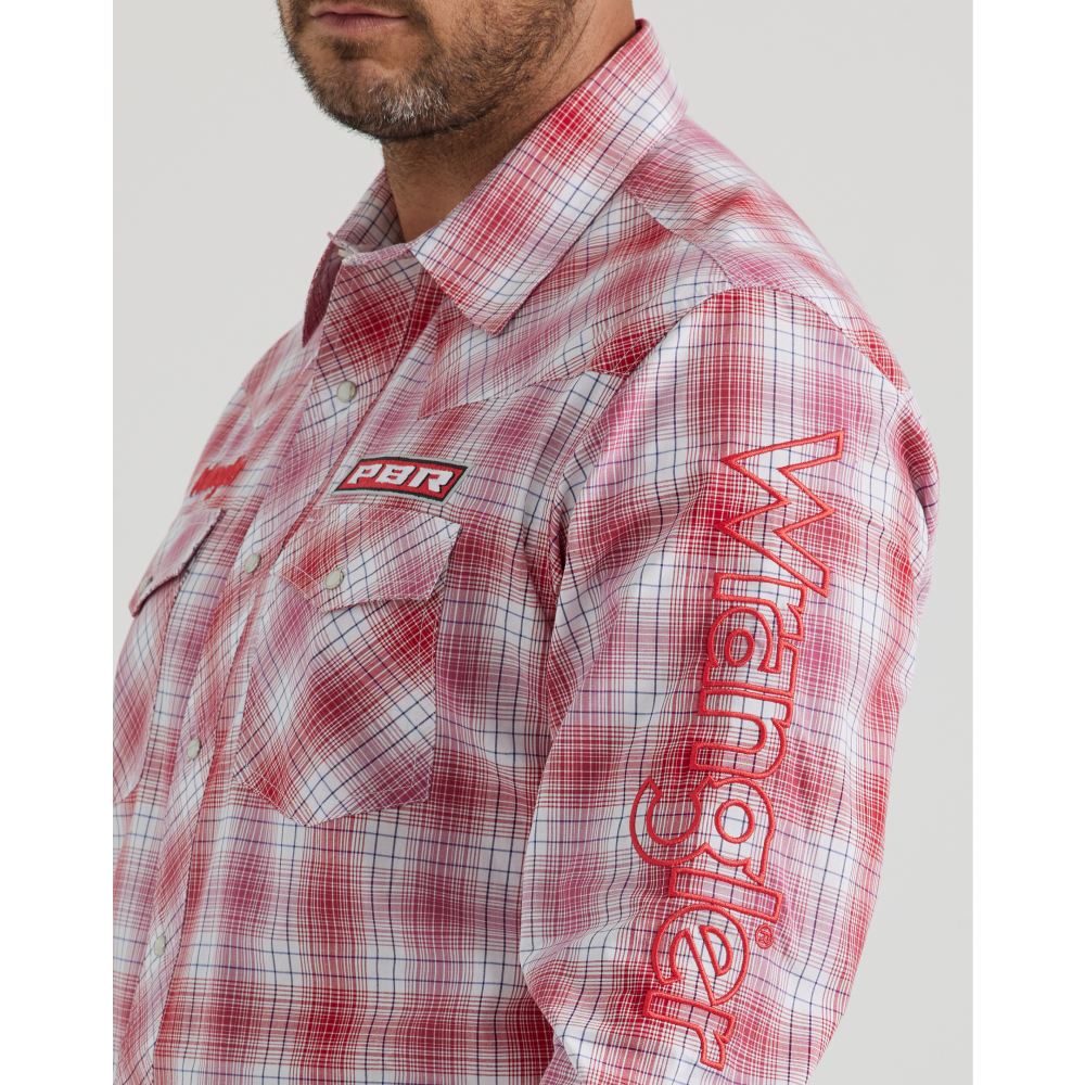 Wrangler Mens Logo PBR Shirt