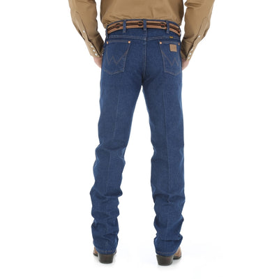 Wrangler Mens Original Fit Indigo Cowboy Cut Jeans 