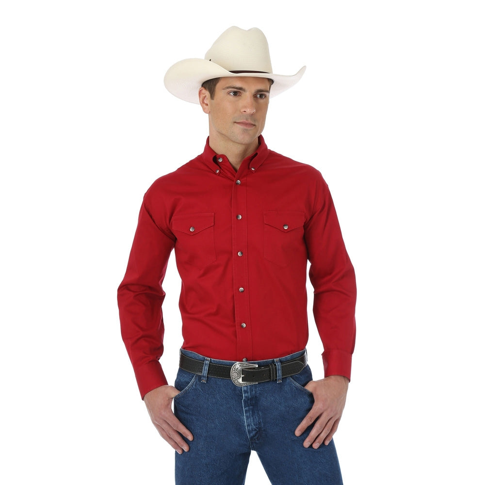 Wrangler Mens Painted Desert Basic Western Shirt - MP3522R