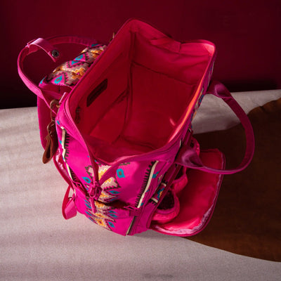 Wrangler Womens Allover Dual Sided Backpack - WG2204-9110-HPK